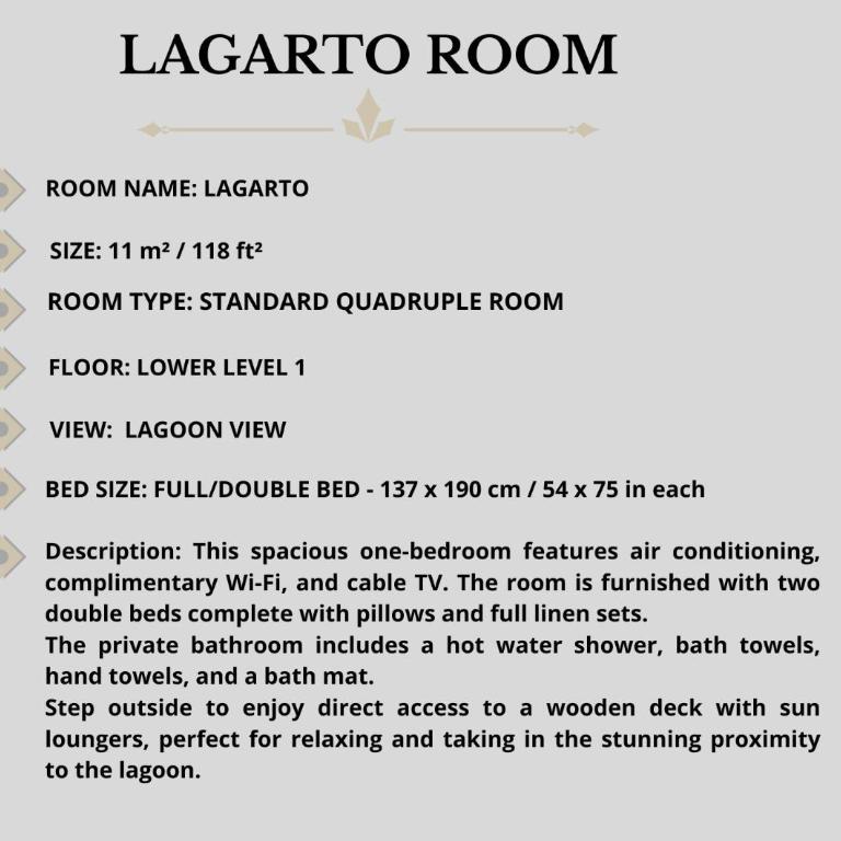 Seven Blue House Village & Lodge - Quadruple Room with Lake View - 8