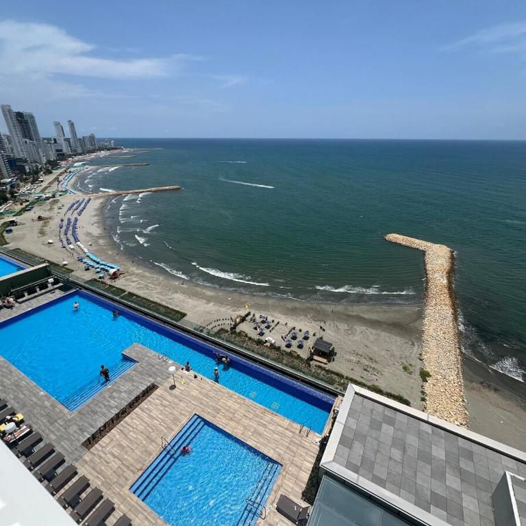 Bello apartamento con vista al mar exclusivas instalaciones - Two-Bedroom Apartment - 14