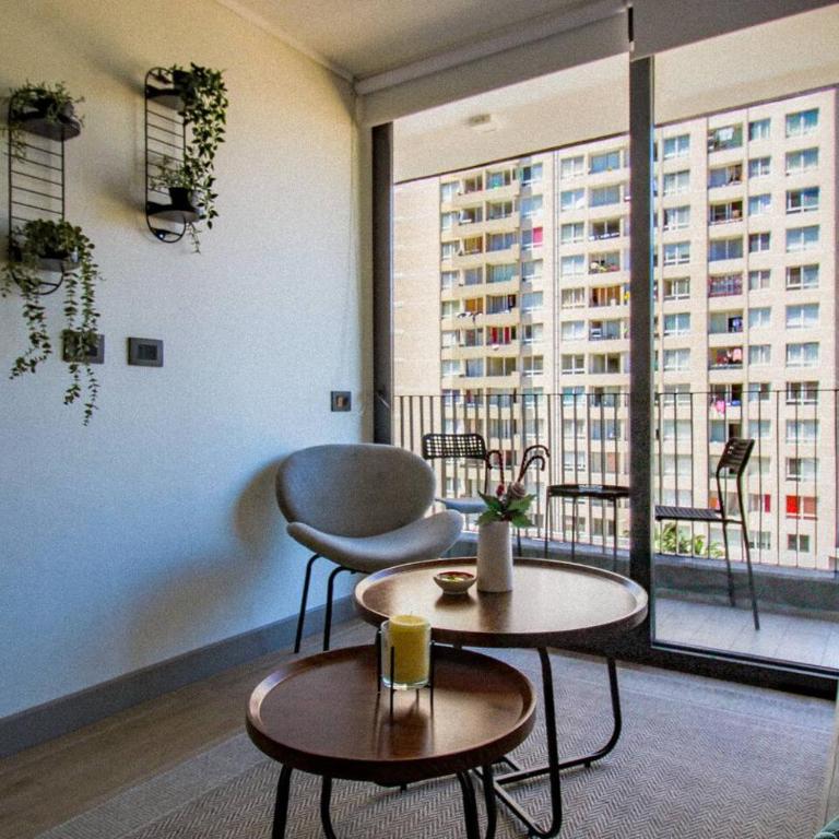 Vista Cordillera, chic 2D-2B, Wifi, Santiago - Apartment - Apartment - 4