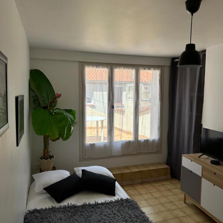 Appartement T2, 4 couchages avec Terrasse privée, tout proche de la cure thermale, centre-ville - Apartment mit 1 Schlafzimmer - 15