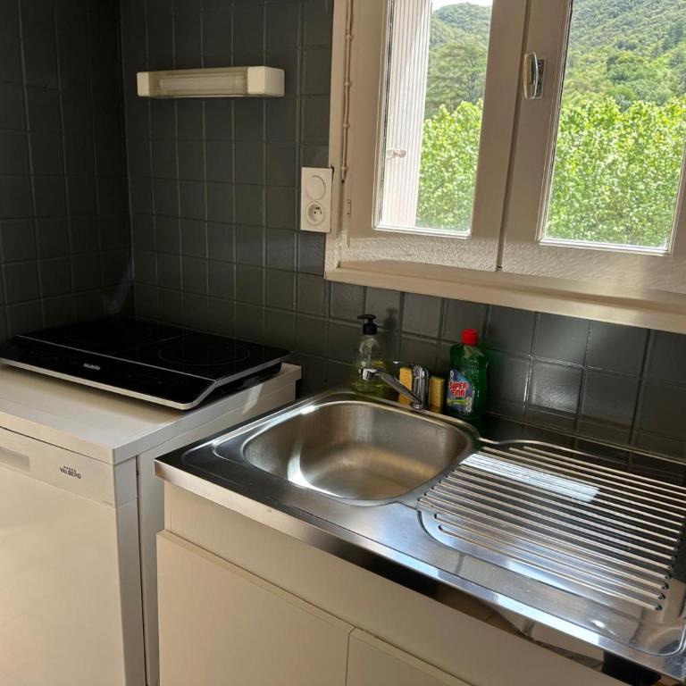 Appartement T2, 4 couchages avec Terrasse privée, tout proche de la cure thermale, centre-ville - Apartment mit 1 Schlafzimmer - 16