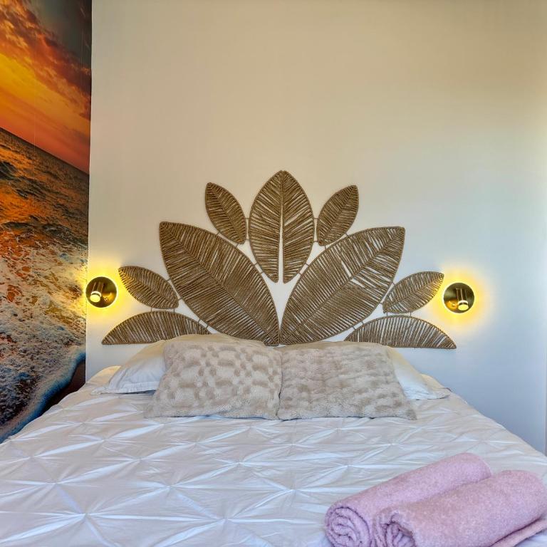 LA BAINE Prestige Océan, Vue Dune, Accès Plage privé, Parking & Wifi 50m Surf - One-Bedroom Apartment with Garden View - 12