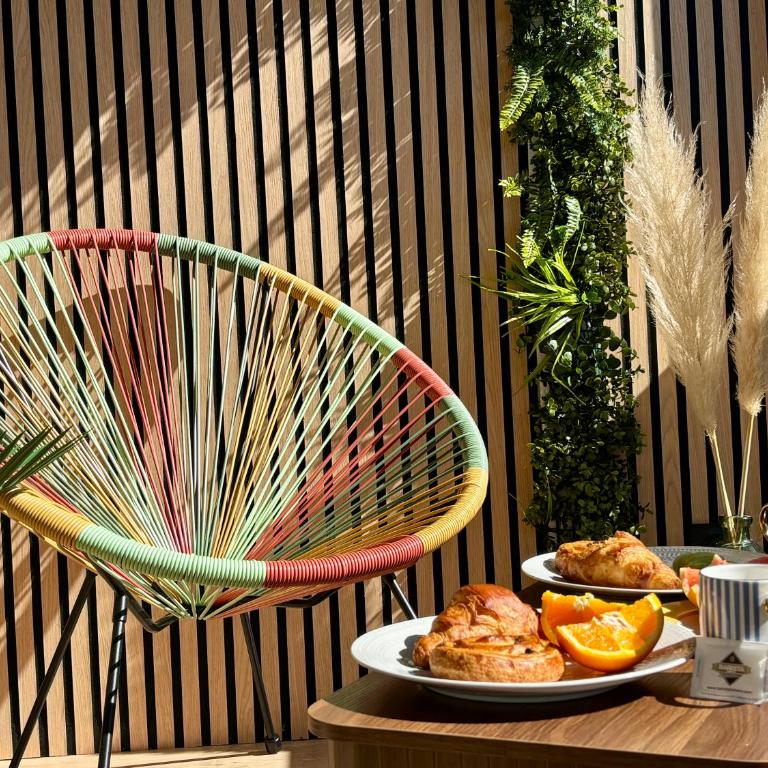 LA BAINE Prestige Océan, Vue Dune, Accès Plage privé, Parking & Wifi 50m Surf - One-Bedroom Apartment with Garden View - 26