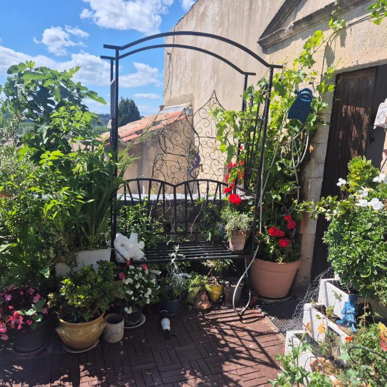 Un nid sur les toits face au palais des papes - Two-Bedroom Apartment - 37