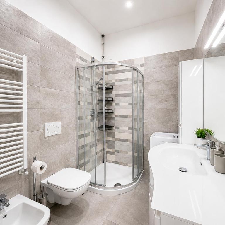 Hostdomus - Fior di mare - alloggi con parcheggio privato - Appartamento con 1 Camera da Letto - 2
