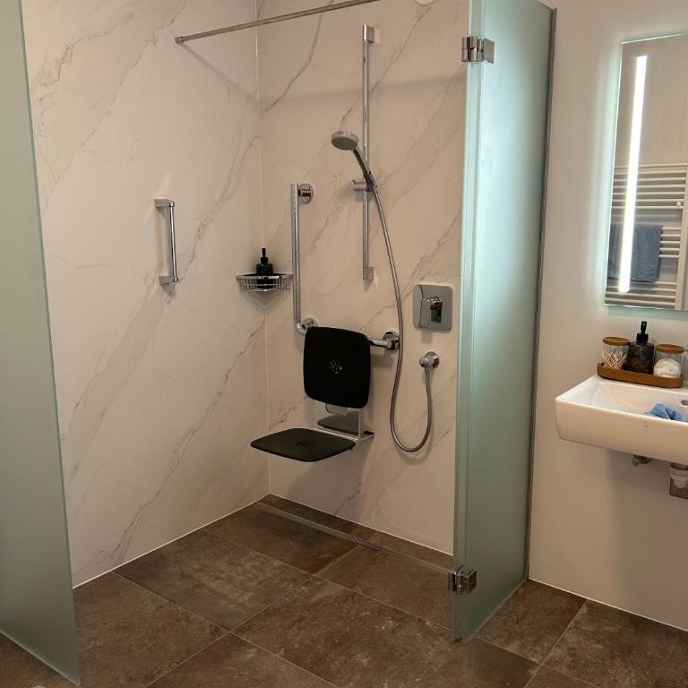 Gasthaus Antonia Lofer - Apartment mit 1 Schlafzimmer und Balkon - 5