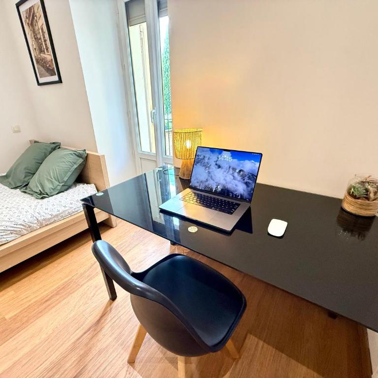 T2 cosy avec balcon - centre à pied - Appartamento con 1 Camera da Letto - 4