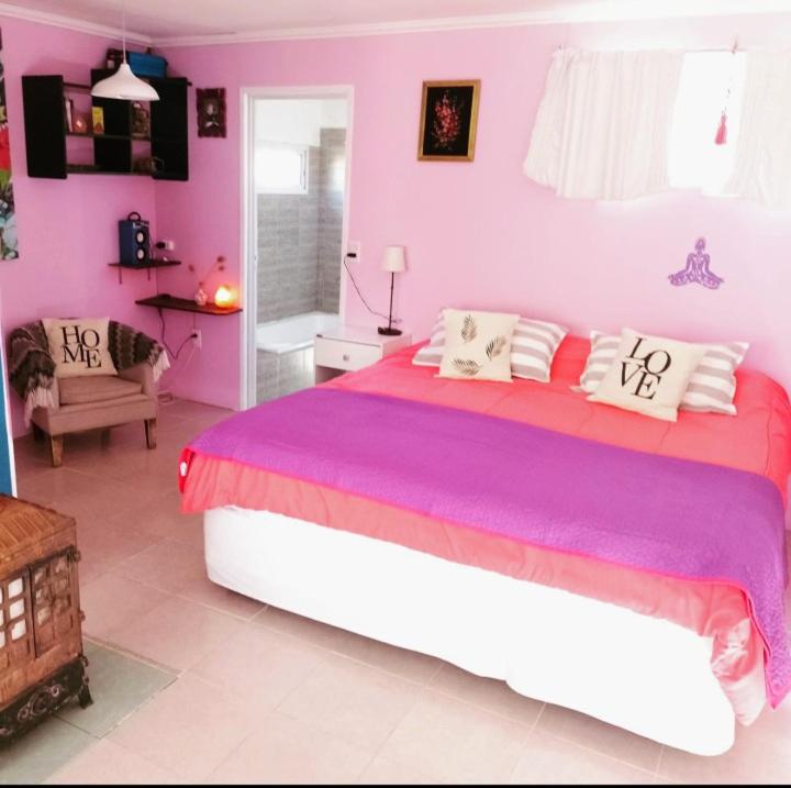 Pink House - One-Bedroom House - 4