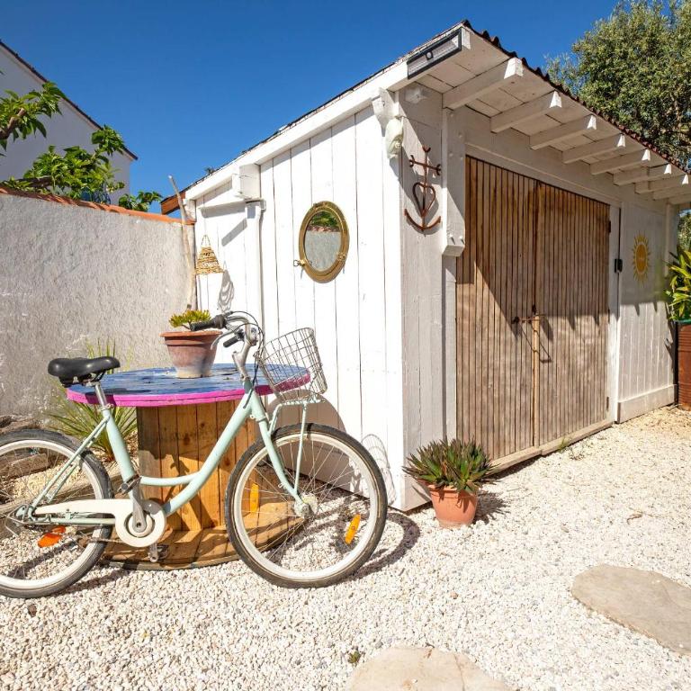 VILLA LES SALINES Maison de Vacances au Grau du Roi - One-Bedroom Apartment with Garden - 19