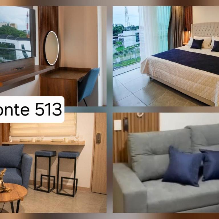 Belmonte Studios 513 by StayQuindio - Lujo en el Exclusivo Norte de Armenia, Cama King, Piscina, Parqueadero Privado - Apartamento de 1 dormitorio - 2