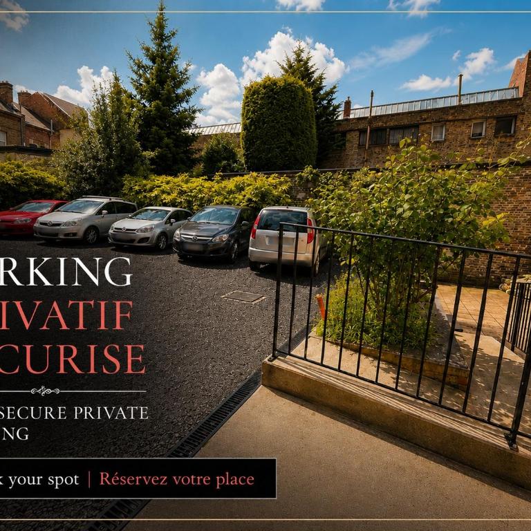 Appartements boutique dans un hôtel particulier rénové Centre & gare Parking privé Villa Vermillon Galerie - Estudio Deluxe - 1