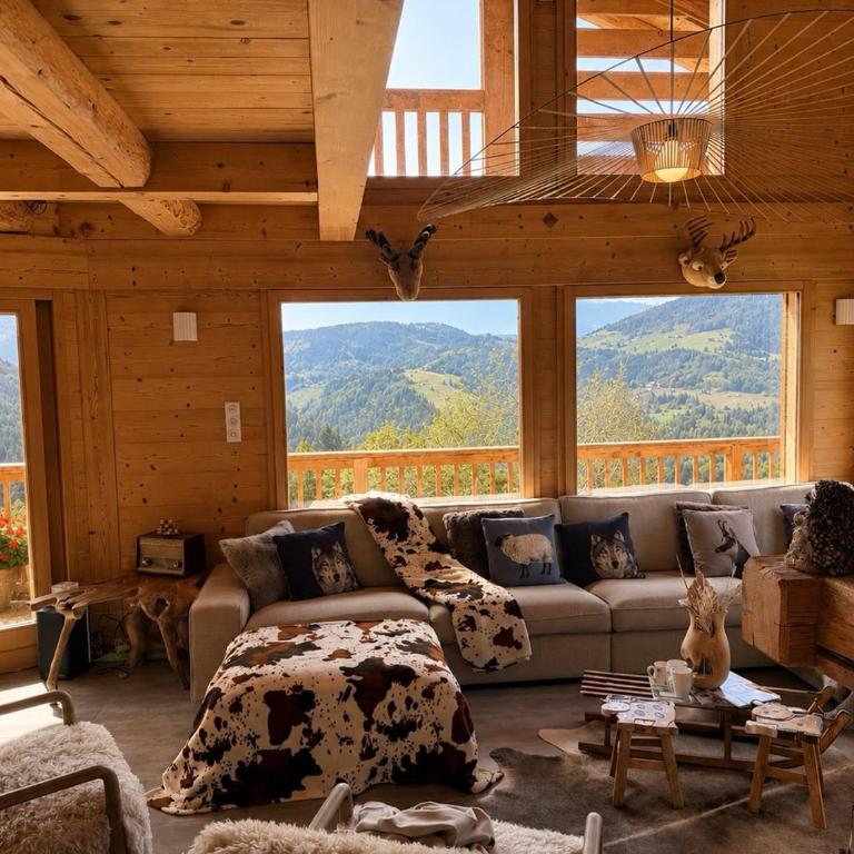 La Framboiseille - Chalet de Luxe avec Piscine Intérieure et Sauna - Vue Montagne - Chalet - 29