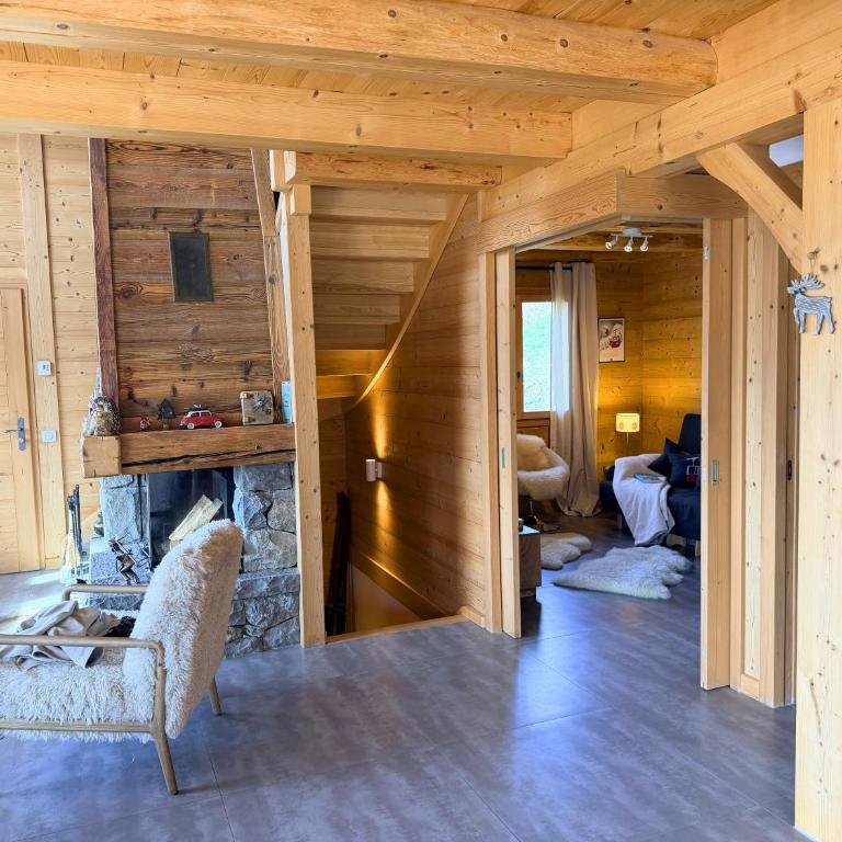 La Framboiseille - Chalet de Luxe avec Piscine Intérieure et Sauna - Vue Montagne - Chalet - 37