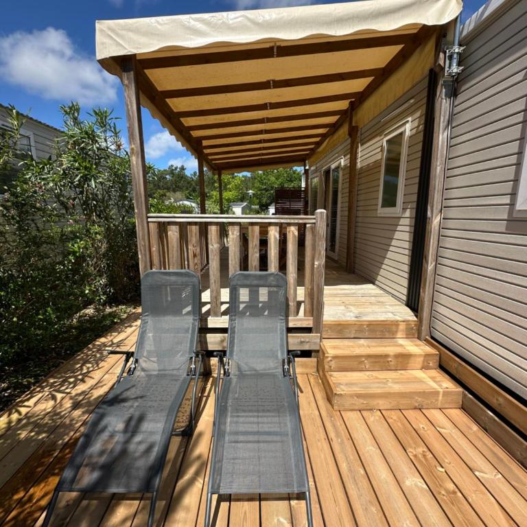 Camping Les Viviers Siblu au Cap Ferret - Mobilhome cosy - Mobile Home - 7