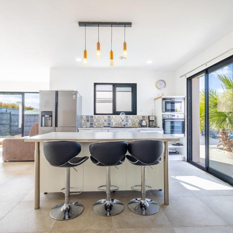 Villa climatisée pour 8 personnes avec piscine privée - Villa - 15