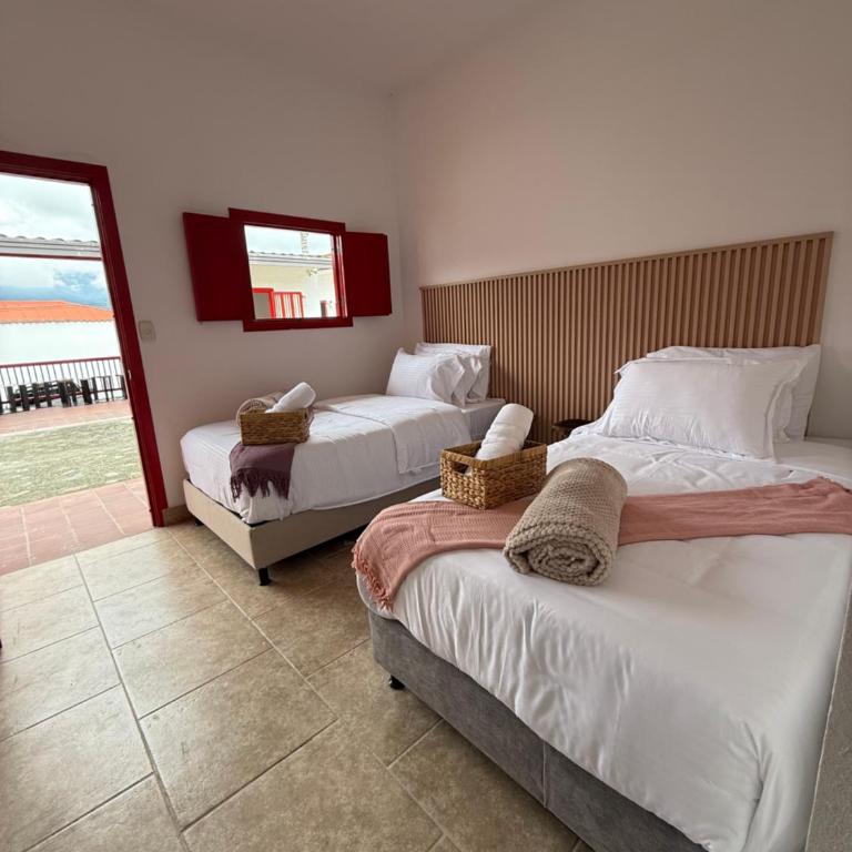 El Portón de Salento - Twin Room - 5
