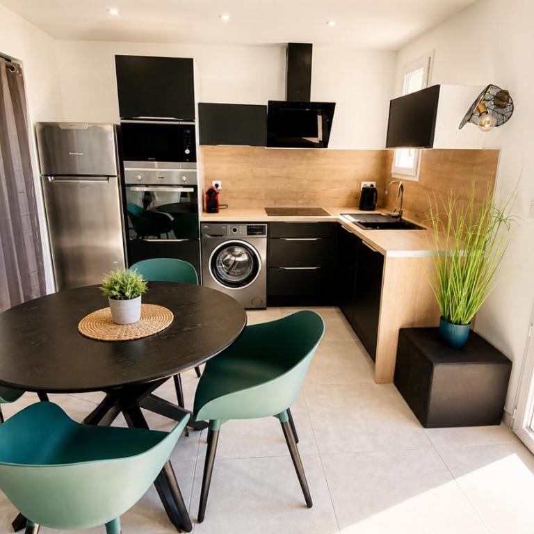 "ZEN" 100m de la plage avec parking, vue mer et vue montagne - Apartamento de 1 dormitorio - 9