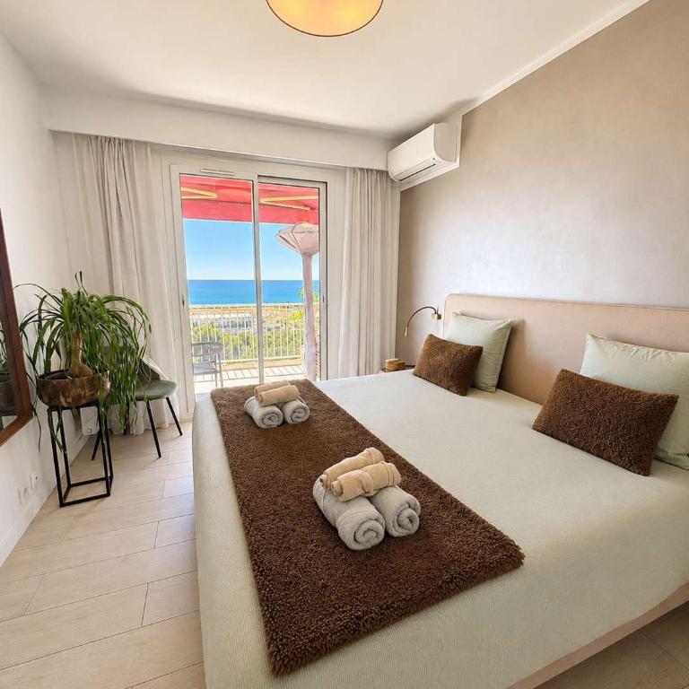 Vue mer panoramique Piscine & Tennis Parking - Appartamento - 4