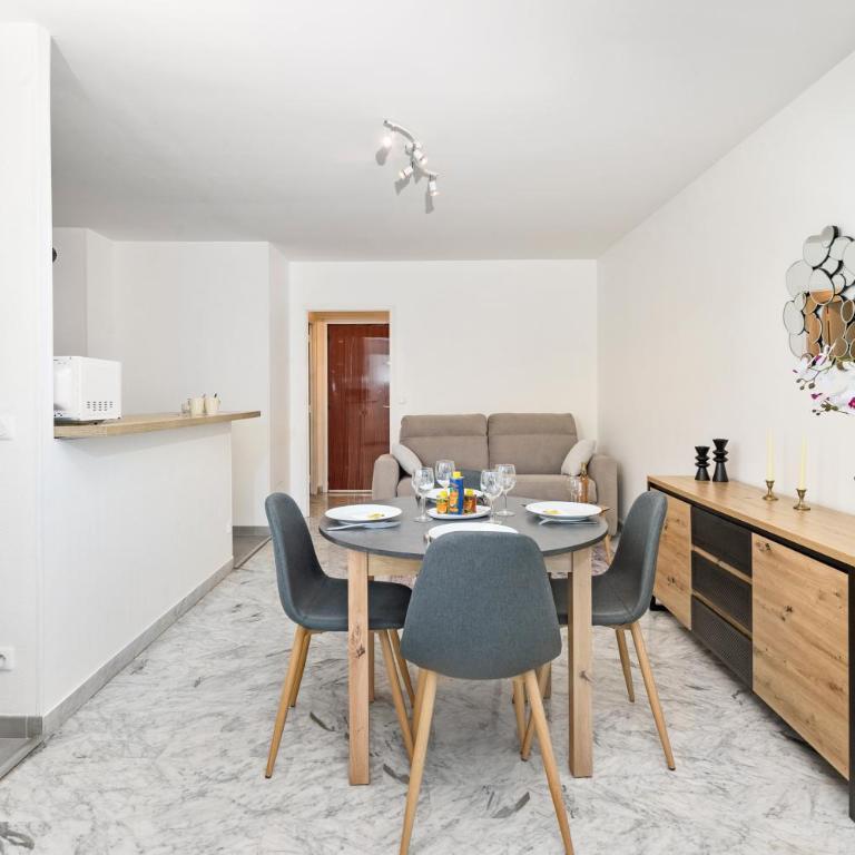 Menton - Appartement 4 personnes - One-Bedroom Apartment - 8