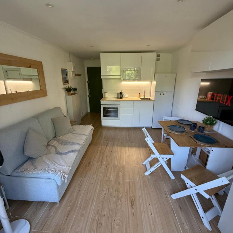 Studio cosy à 200m de la mer! - Studio-Apartment mit 1 Doppelbett - 1