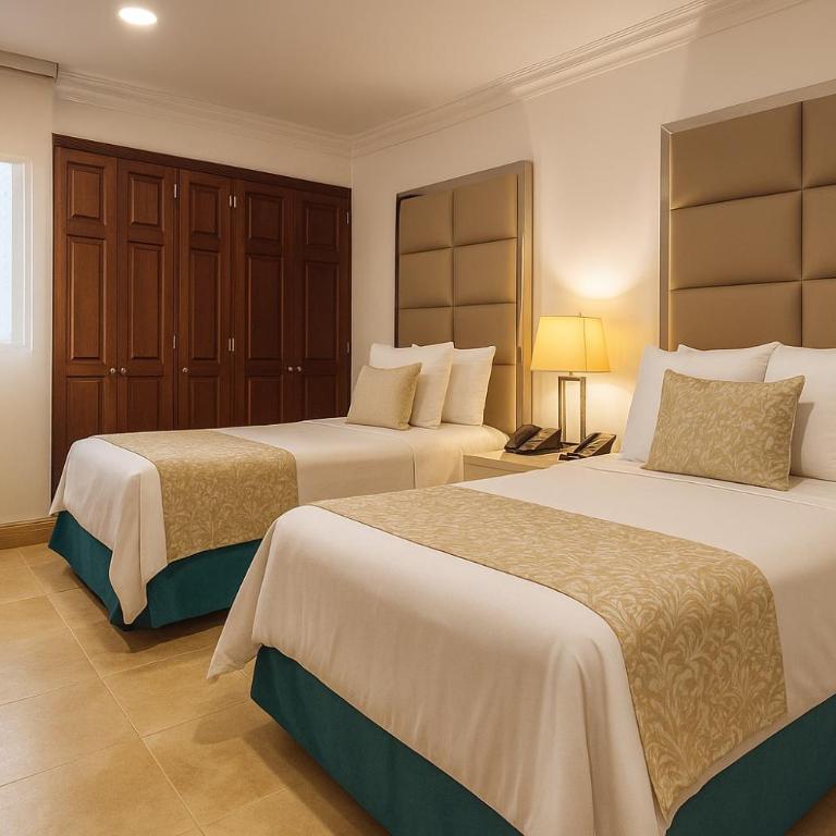 Hotel Windsor Barranquilla - Habitación Doble Estándar - 2 camas - 1