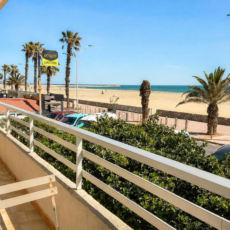 "PLAGE" Splendide Vue Mer depuis la chambre et le salon cuisine, 20m de la plage! - Appartamento con 1 Camera da Letto - 11
