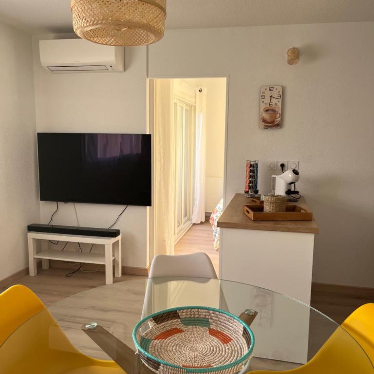 T 2 Cocooning à 2 mn de la plage - Appartement 1 Chambre - Non-Fumeurs - 5