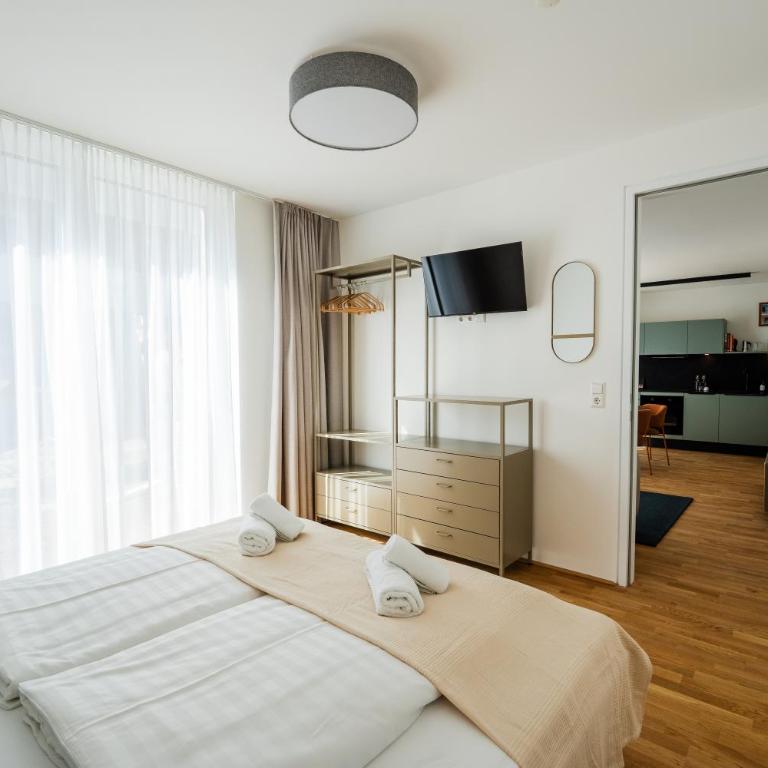 Noas Bergisel - Apartment mit 1 Schlafzimmer und Garten - 14