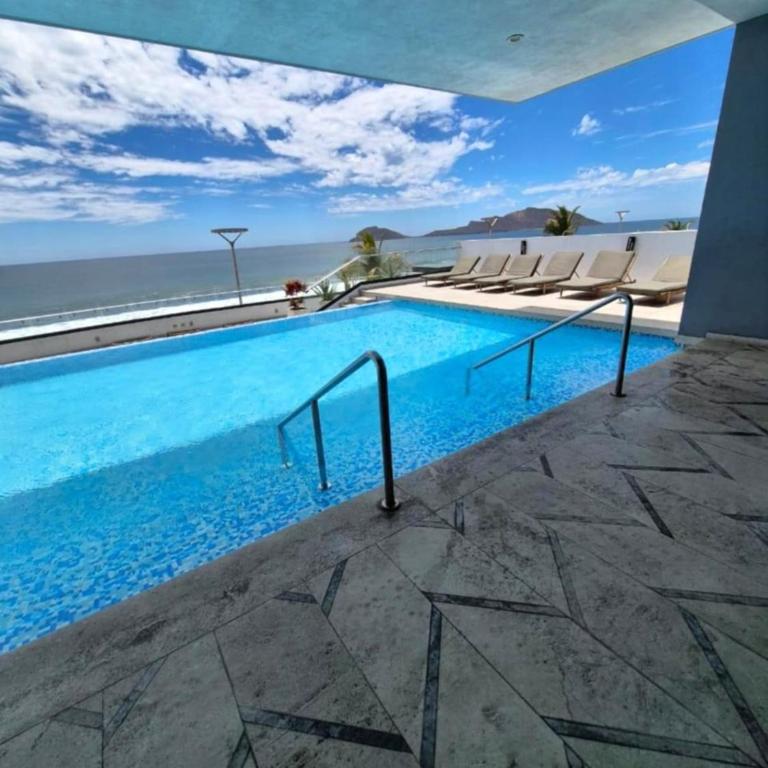 Altomare Azul #1 Departamento Lujo Frente al Mar y Malecón - Two-Bedroom Apartment - 28