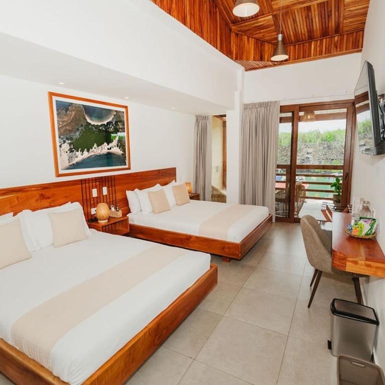 El Barranco Galapagos - Twin Room with Sea View - 1