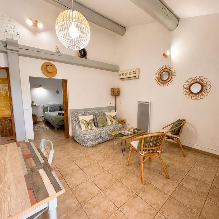 Mazet provençal avec piscine privée - Maison 2 Chambres - 5
