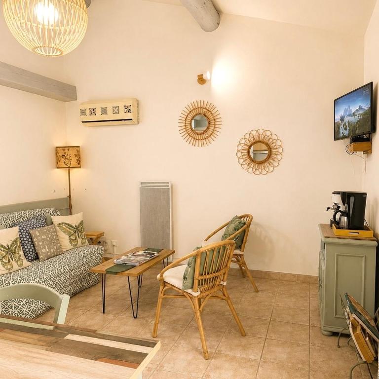 Mazet provençal avec piscine privée - Maison 2 Chambres - 7