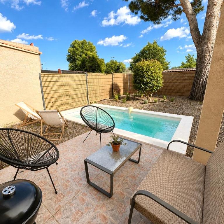 Mazet provençal avec piscine privée - Maison 2 Chambres - 3