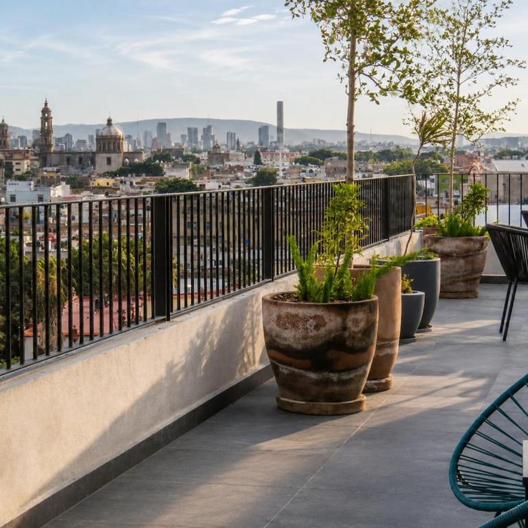 Loft with parking, rooftop, gym at GDL city center - Apartamento Loft de 1 dormitorio - 6