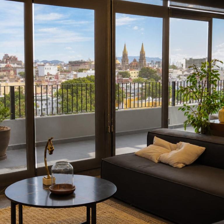 Loft with parking, rooftop, gym at GDL city center - Apartamento Loft de 1 dormitorio - 11