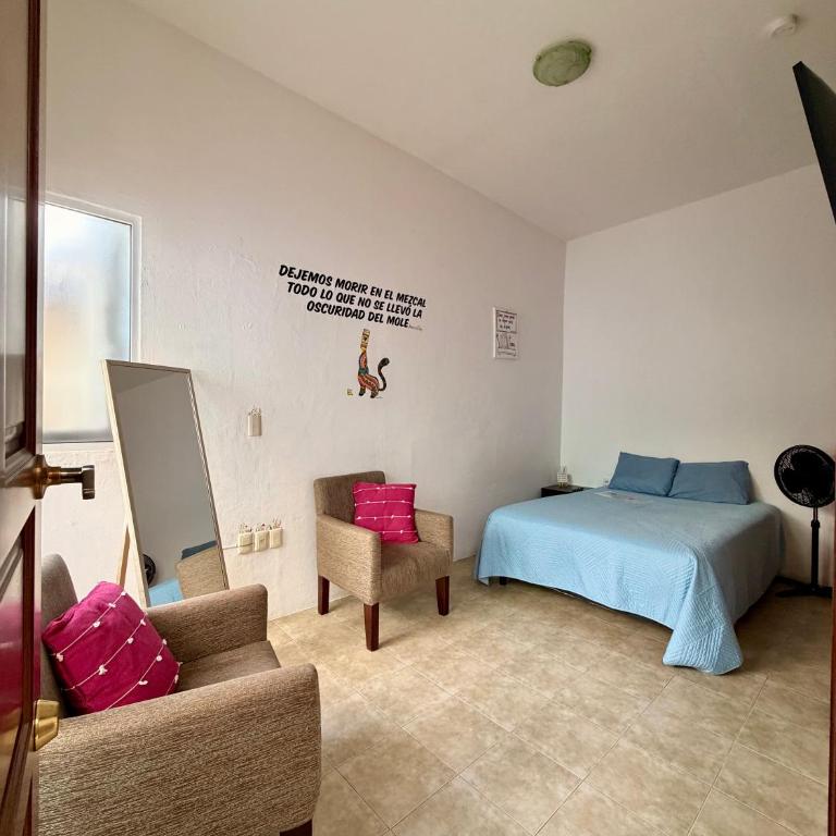 Departamento dentro de casona porfiriana - Apartamento de 1 dormitorio - 4