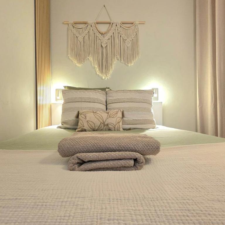 Appart cosy, 2 pièces, clim, parking privée, tout équipé, face au port de Santa Lucia - Apartamento de 1 dormitorio con balcón y vistas al mar - 13