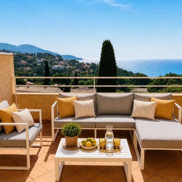 Le Soleil Bleu - Calme, Terrasse et Vue Mer - Appartamento con 1 Camera da Letto - 8