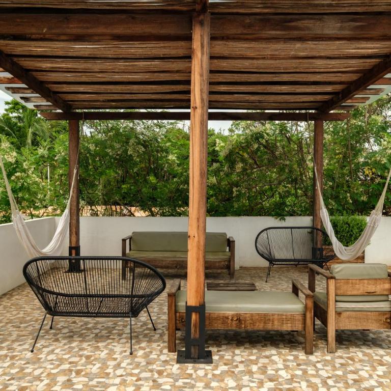 La Aurora Puerto Escondido - Habitación Doble Pequeña - 12