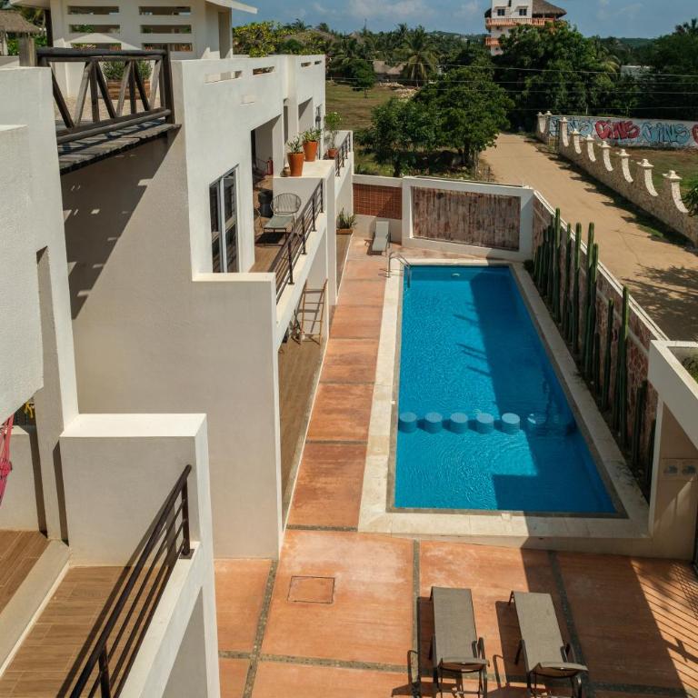 La Aurora Puerto Escondido - Habitación Doble Pequeña - 14