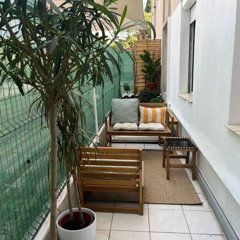 Charmant T1 en centre-ville de Juan Les Pins - Appartement 1 Chambre - 36