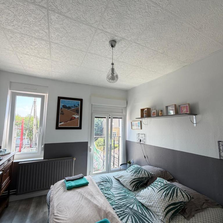 La parenthèse Marine Malo les Bains - Chambre Double avec Salle de Bains Privative - 5