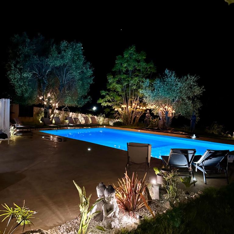 Le clos de Vence - Studio - Vue sur Piscine - 6