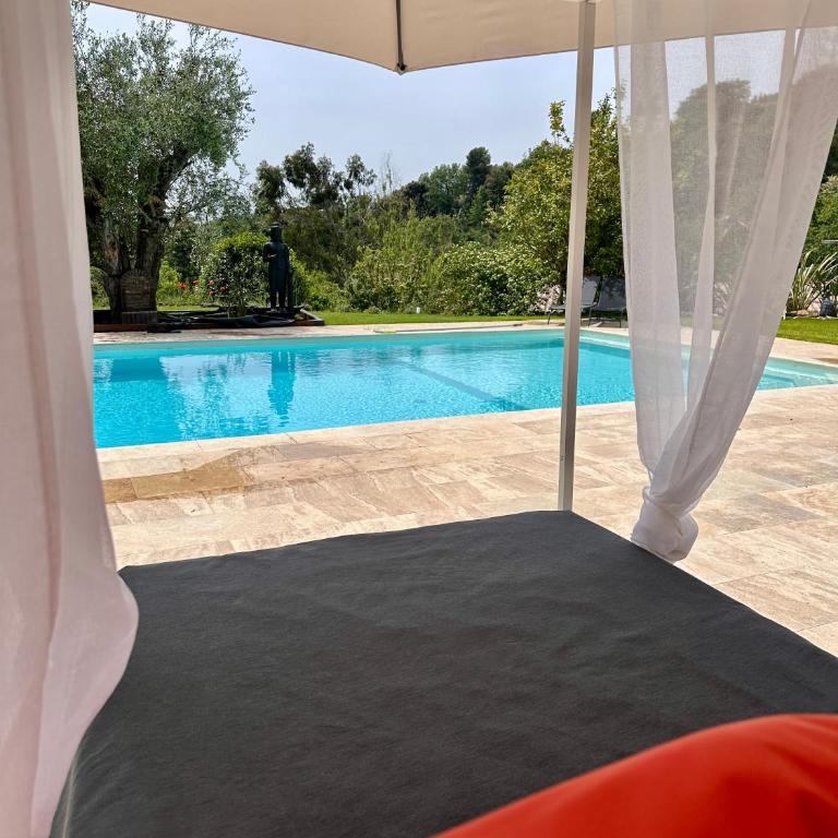Le clos de Vence - Studio - Vue sur Piscine - 15