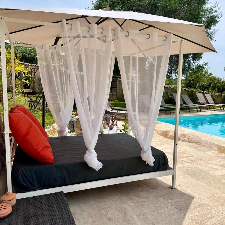Le clos de Vence - Studio - Vue sur Piscine - 21