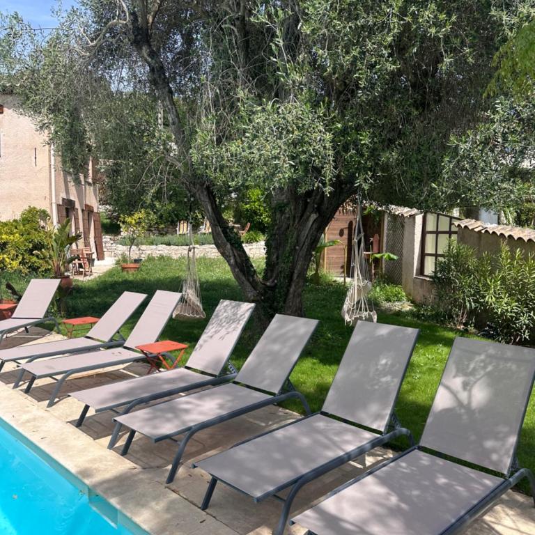 Le clos de Vence - Studio - Vue sur Piscine - 23