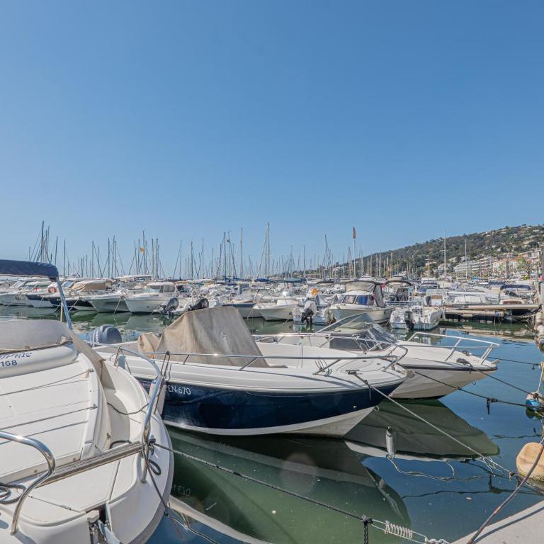 Lovely Seaside Golfe Juan - Marina - Pool - Garage - Appartement 1 Chambre avec Balcon et Vue sur Mer - 5
