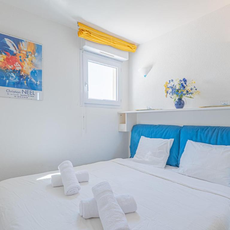 Lovely Seaside Golfe Juan - Marina - Pool - Garage - Appartement 1 Chambre avec Balcon et Vue sur Mer - 20