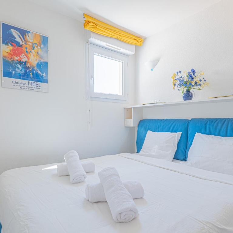 Lovely Seaside Golfe Juan - Marina - Pool - Garage - Appartement 1 Chambre avec Balcon et Vue sur Mer - 21