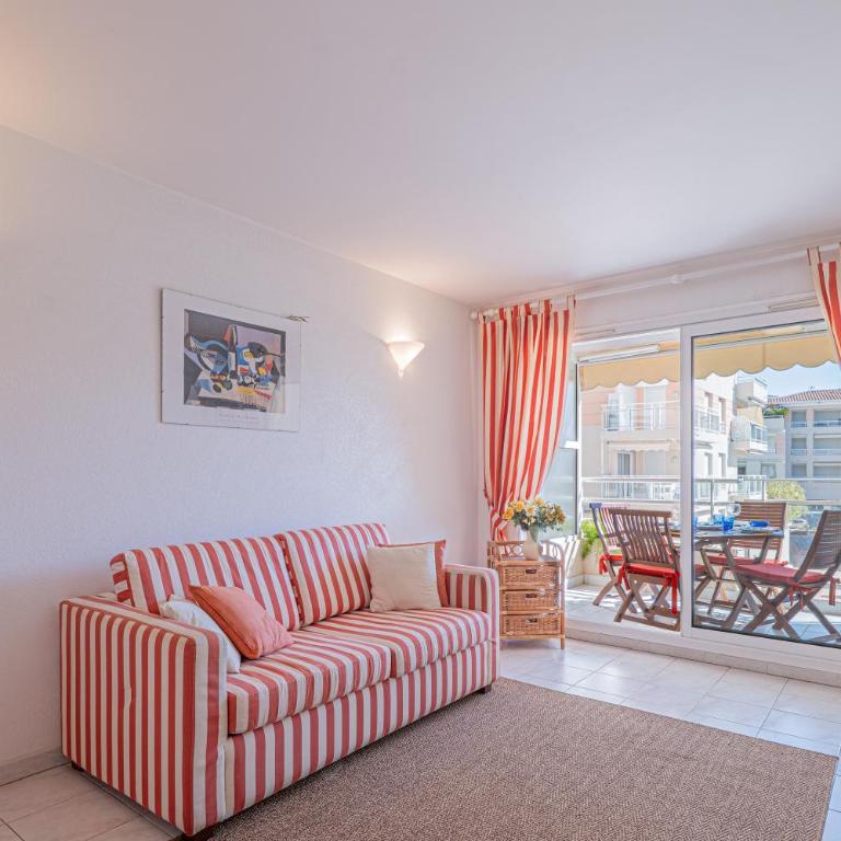 Lovely Seaside Golfe Juan - Marina - Pool - Garage - Appartement 1 Chambre avec Balcon et Vue sur Mer - 7